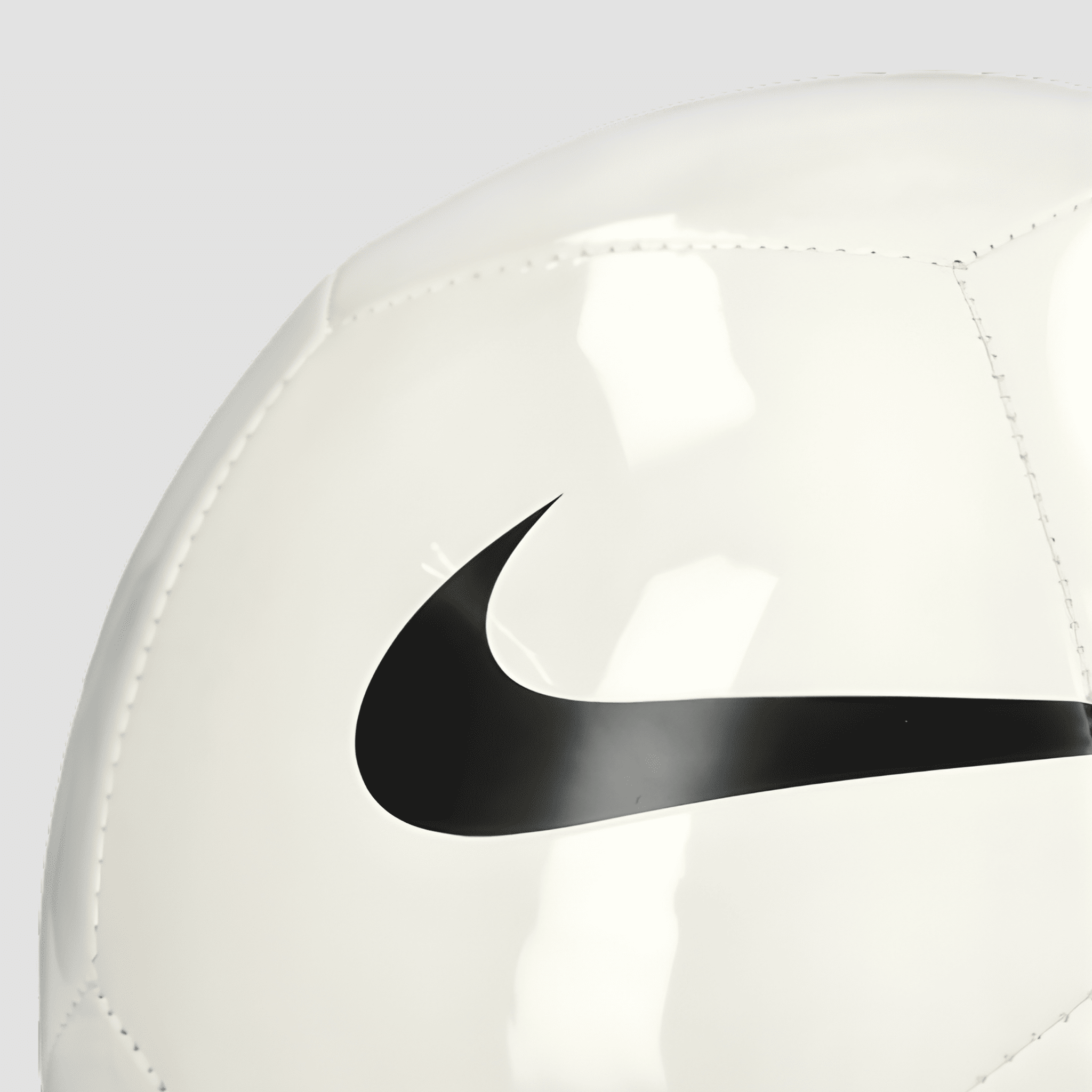 Nike Pitch Team Soccer Ball - White