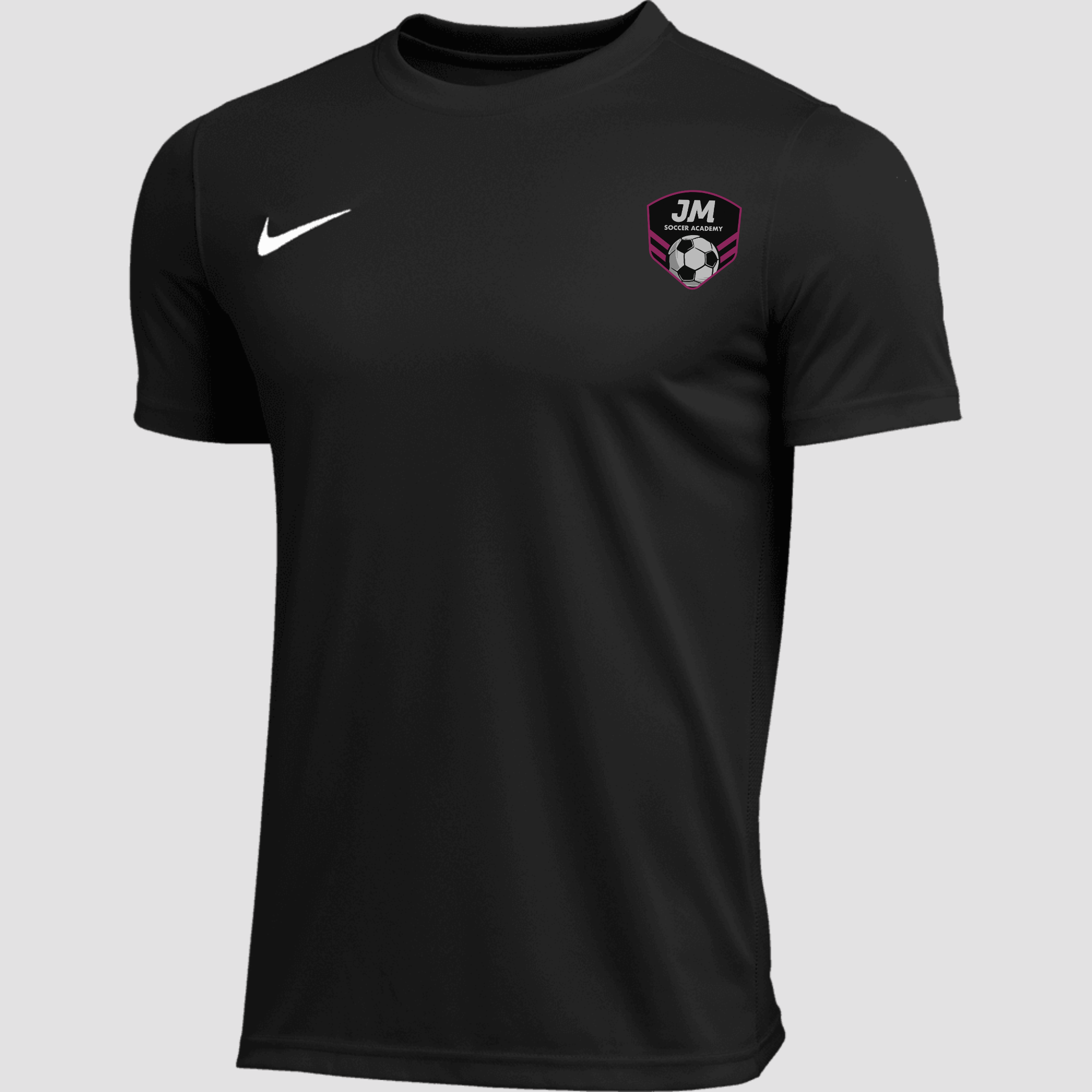 JM Academy Short Sleeve Black Jersey