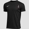 JM Academy Short Sleeve Black Jersey