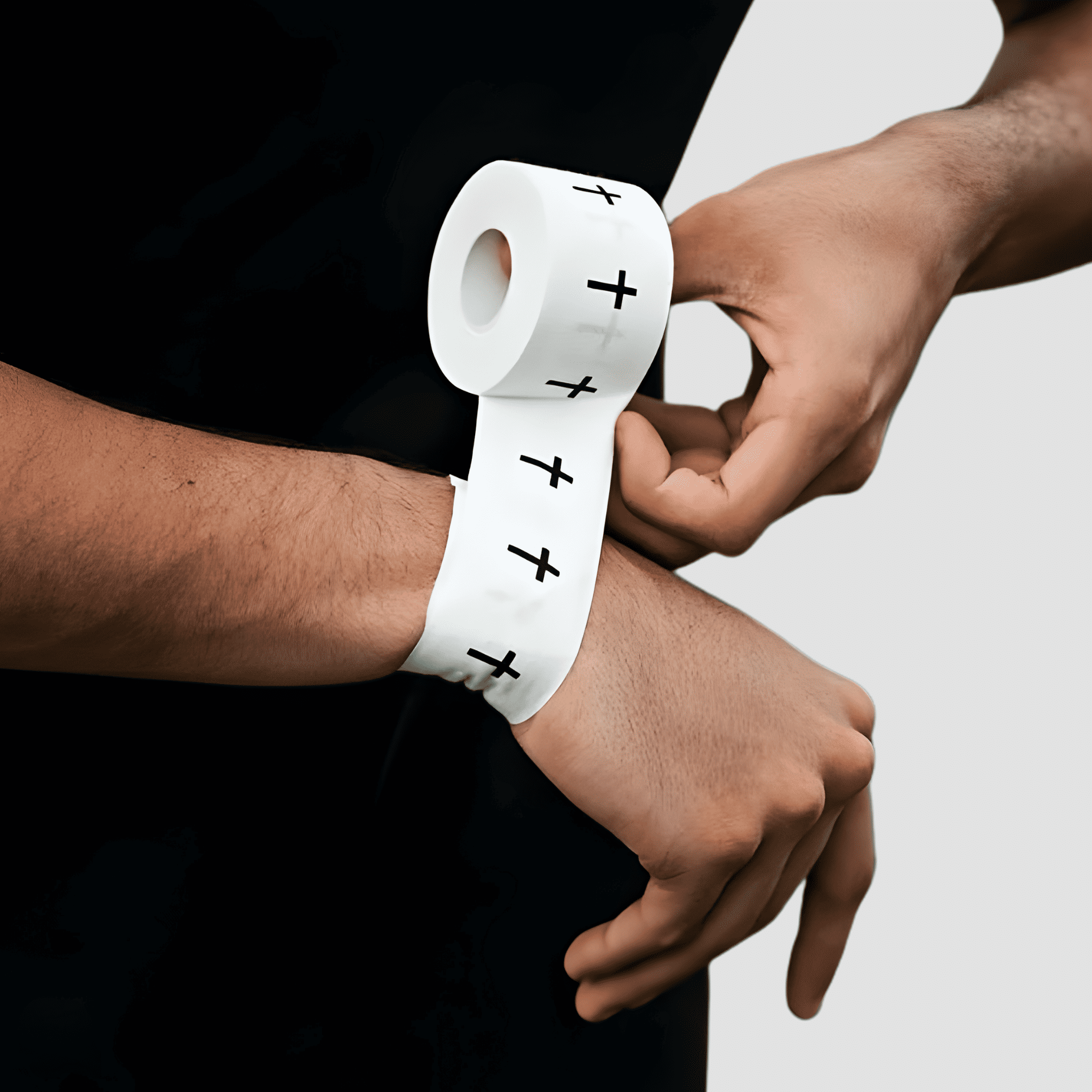 Cotton Zinc Oxide White Athletic Tape